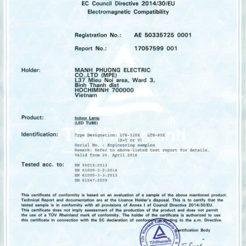 Giấy Chứng Nhận 3