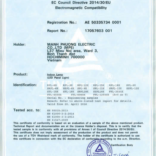 Giấy Chứng Nhận 4