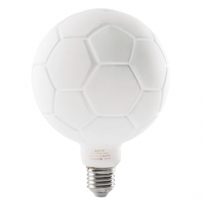 LED Bulb Filament hình trái banh thân đèn màu Milky 6W ánh sáng trắng FLM-8/FB