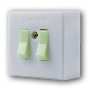 Công tắc kép 6A 250V