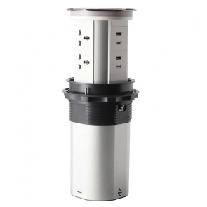 Ổ cắm âm bàn 4 ổ cắm đăng năng, điều khiển Wifi TBS2/SC