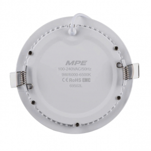 LED Panel âm trần nhôm mặt tròn 9W ánh sáng trắng RPL-9T