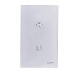 Mặt 2 công tắc, điều khiển Zigbee SW2/ZB