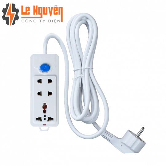 Ổ cắm di động 1 ổ cắm đa năng 2 ổ cắm 2 chấu mã AM3S