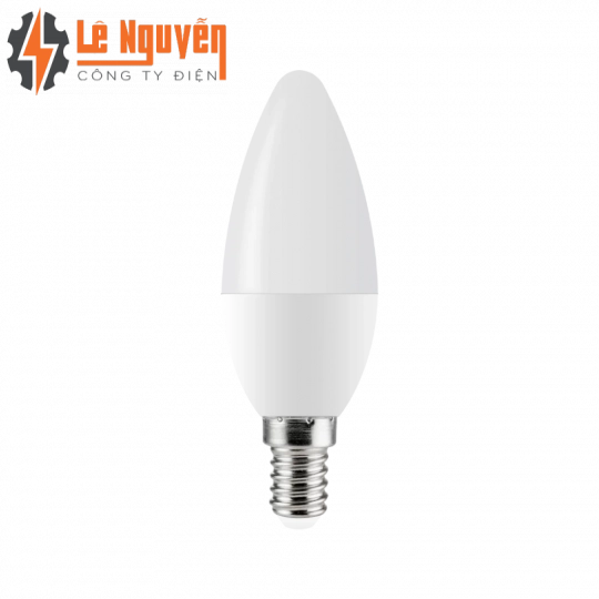 LED Nến thân nhựa 3W ánh sáng vàng LCD-3V