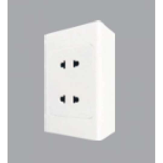  BỘ CÔNG TẮC Ổ CẮM ĐƠN Seri A20B12U 
