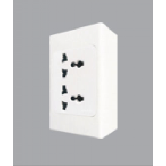 BỘ CÔNG TẮC Ổ CẮM ĐƠN Seri A20B12UM 