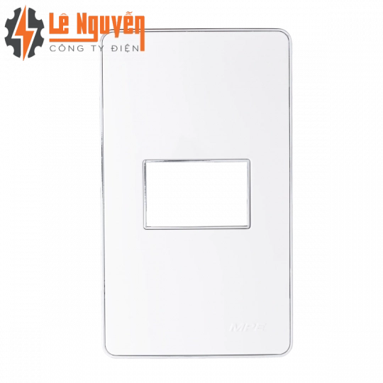 Mặt A60 dùng cho 1 thiết bị viền bạc KT120x70mm mã A601S