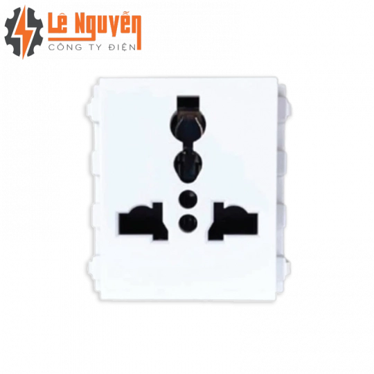 Ổ cắm đa năng A60 2 Module vặn vít mã A6UESM-2