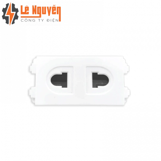 Ổ cắm 2 chấu mã A6US