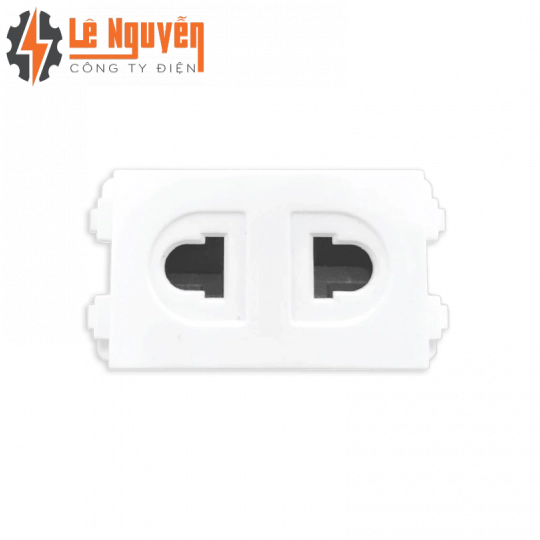 Ổ cắm 2 chấu vặn vít mã A6USV