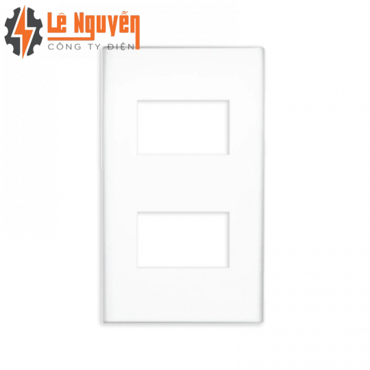 Mặt A80 dùng cho 2 thiết bị KT120x70mm mã A802