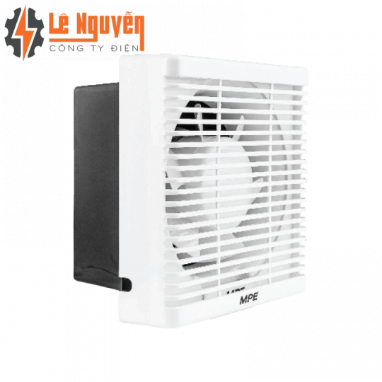 Quạt hút âm tường có mặt che bảo vệ, mặt vuông, đục lỗ tường 200mm mã AF-150