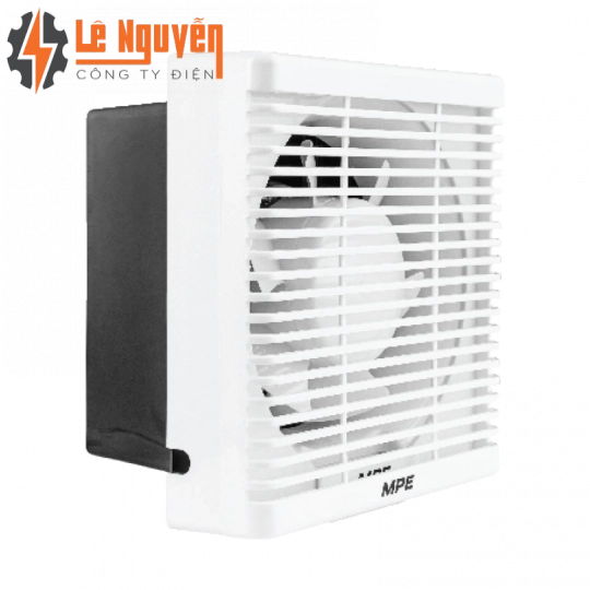 Quạt hút âm tường có mặt che bảo vệ, mặt vuông, đục lỗ tường 250mm mã AF-200