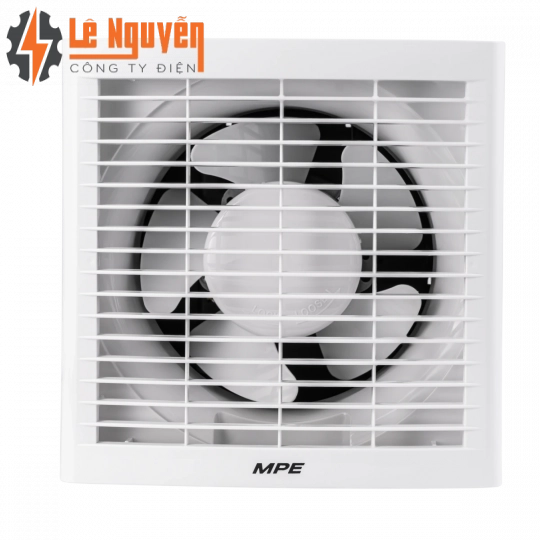 Quạt hút âm tường mô tơ bạc đạn, mặt vuông, đục lỗ tường 192mm mã AF2-150