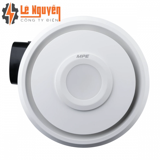 Quạt hút ốp trần Ceiling mặt tròn, kết hợp đèn DLC-9/3C mã AFCL-130R9