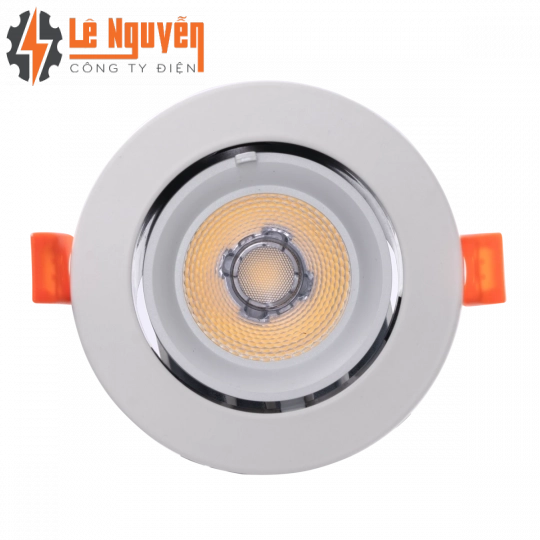 LED Downlight âm trần Chiếu điểm, Điều chỉnh hướng sáng 20W ánh sáng trắng DLA-20T