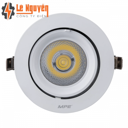 LED Downlight âm trần Chiếu điểm, Điều chỉnh hướng sáng 35W ánh sáng trắng DLA-35T