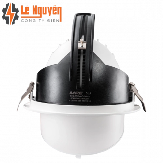 LED Downlight âm trần Chiếu điểm, Điều chỉnh hướng sáng 50W ánh sáng trung tính DLA-50N