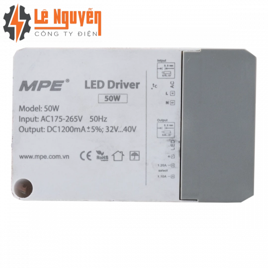 LED Downlight âm trần Chiếu điểm, Điều chỉnh hướng sáng 50W ánh sáng vàng DLA-50V