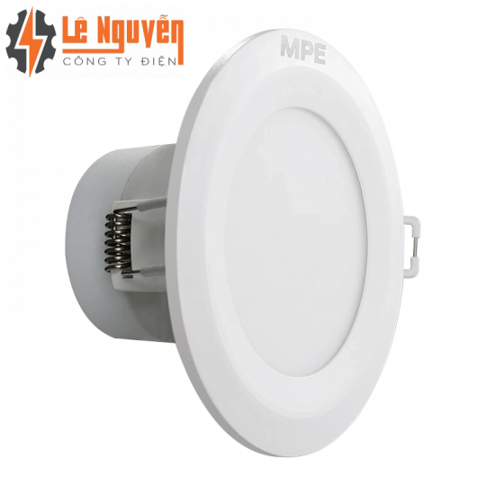 LED Downlight âm trần nhựa 6W - 3 chế độ màu DLC-6/3C