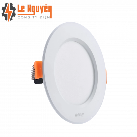LED Downlight âm trần nhôm, viền trắng 12W ánh sáng trung tính DLT-12N