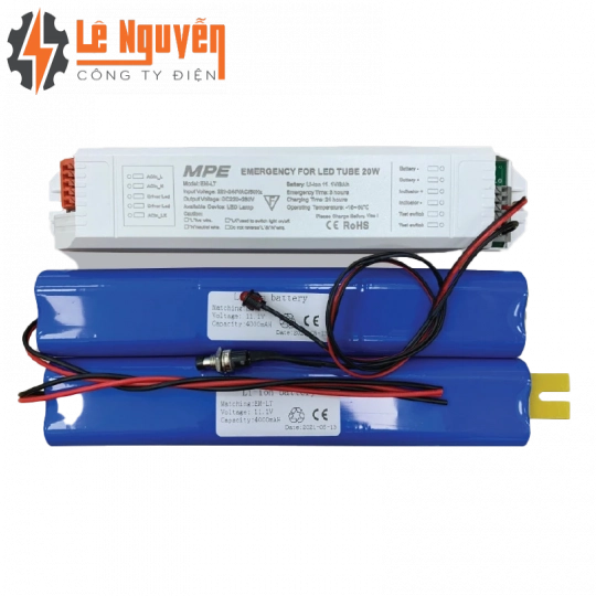 Bộ nguồn khẩn cấp dùng cho Led Tube, Bulb, Panel, Downlight, công suất tối đa 20W EM-LT