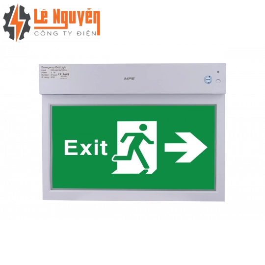 LED Exit đa năng đèn báo 1 mặt phải 3W - EXR/M
