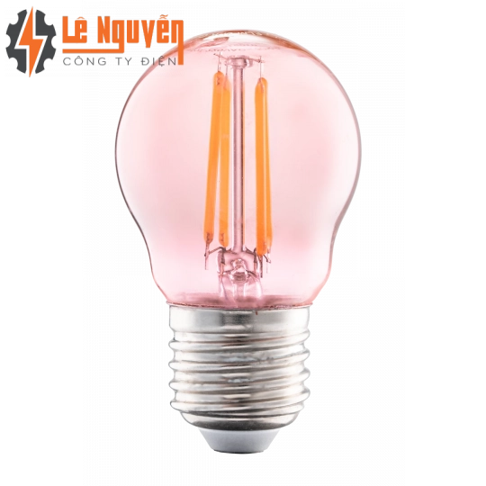 LED Bulb Filament 2.5W ánh sáng hồng FLM-3PK