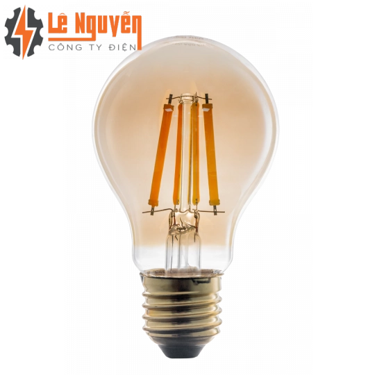 LED Bulb Filament 6W ánh sáng vàng FLM-6/A60