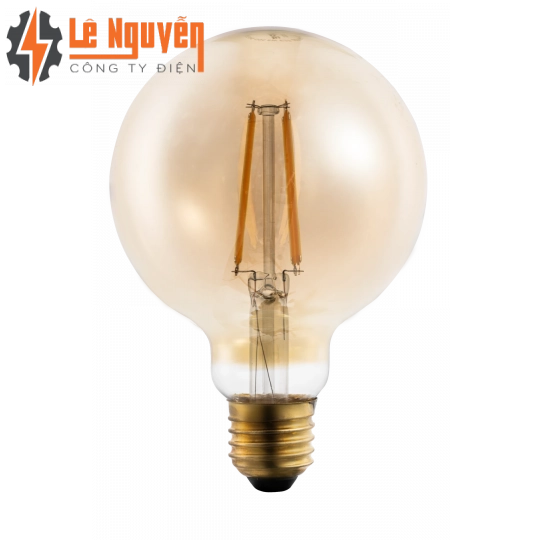 LED Bulb Filament 6W ánh sáng vàng FLM-6/G95
