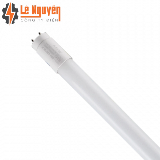 LED tube thuỷ tinh 1.2m 28W ánh sáng trắng GT3-120T