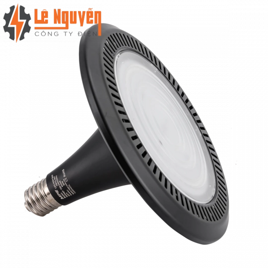 LED highbay nhà xưởng 100W sử dụng đui đèn E40, ánh sáng trắng HBV2-100T