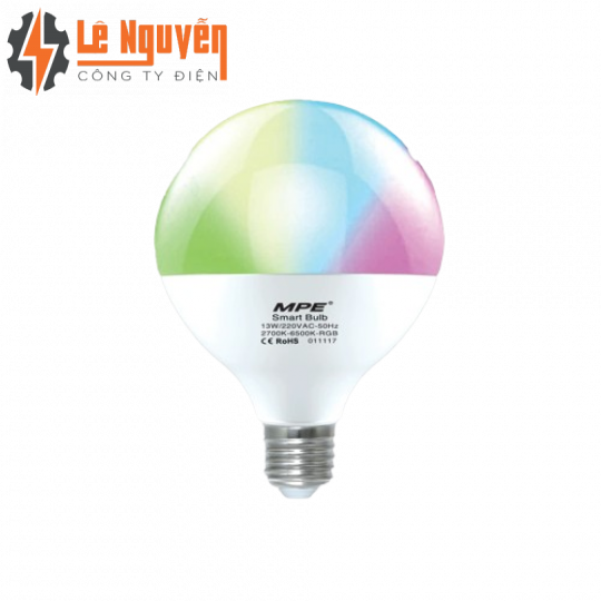 LED Bulb thông minh 13W RGB điều khiển Wifi, đui E27 mã LB-13/SC