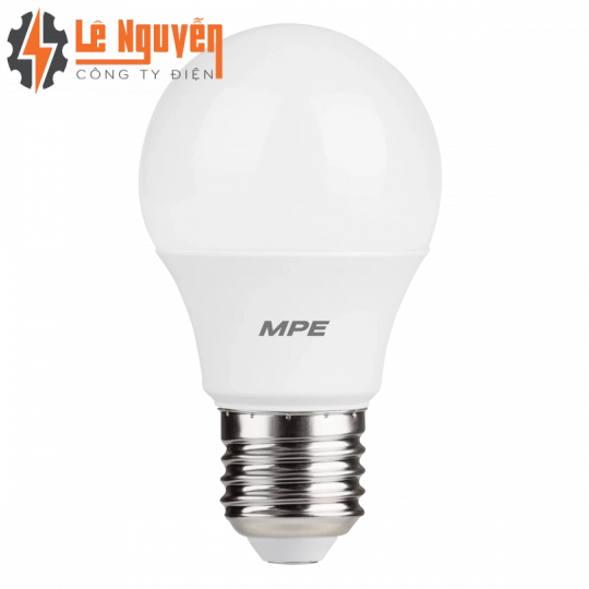 LED Bulb thân nhựa 3W ánh vàng vàng LBD-5T