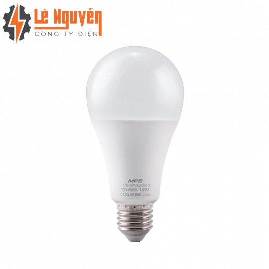 LED Bulb chống ẩm 12W ánh sáng trắng LBD3-12T