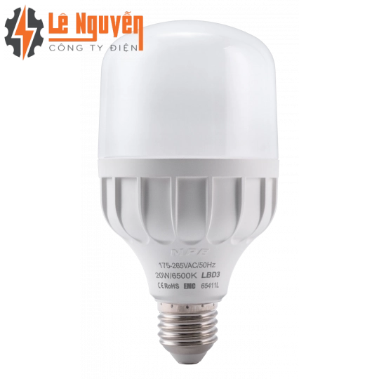 LED Bulb chống ẩm 20W ánh sáng trắng LBD3-20T