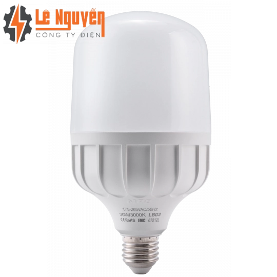 LED Bulb chống ẩm 30W ánh sáng vàng LBD3-30V