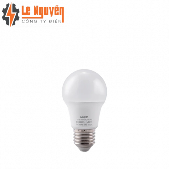 LED Bulb chống ẩm 3W ánh sáng vàng LBD3-3V