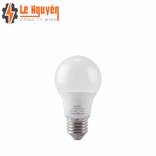 LED Bulb chống ẩm 7W ánh sáng vàng LBD3-7V