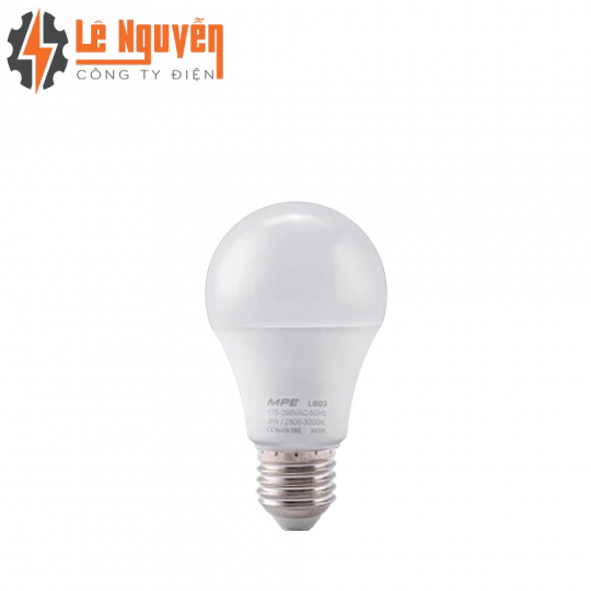 LED Bulb chống ẩm 12W ánh sáng vàng LBD3-12V