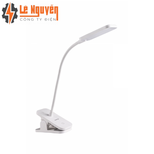 Đèn bàn dạng kẹp 1.8W, pin sạc 1200mAH, sử dụng 5h liên tục LDL1