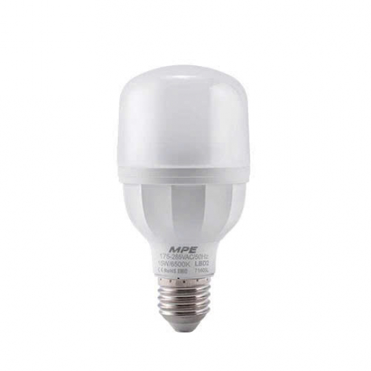 LED Bulb thân nhựa 15W ánh sáng trắng LBD2-15T/15V 