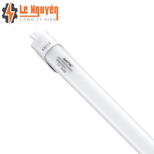 LED tube nhôm 0.6m 10W ánh sáng trắng LT8-60T