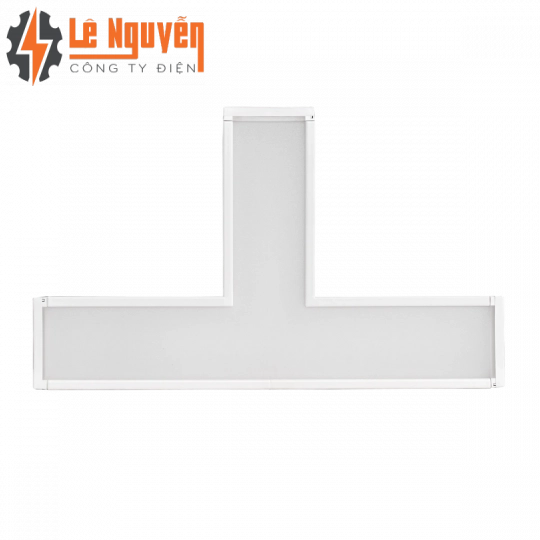 Phụ kiện thanh nối T thân màu trắng có đèn 12W ánh sáng trắng dùng cho Seri LNC mã LTW-12T