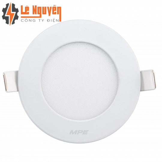 LED Panel âm trần nhôm mặt tròn 6W phi nhỏ ánh sáng trắng RPL-6ST