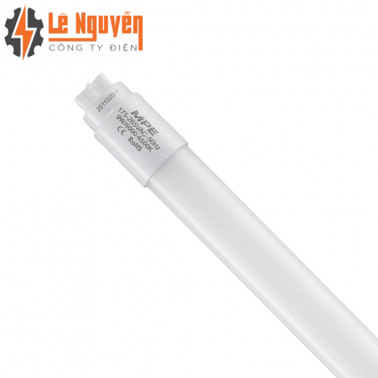 LED tube nhựa nano 0.6m 9W ánh sáng trắng NT8-60T