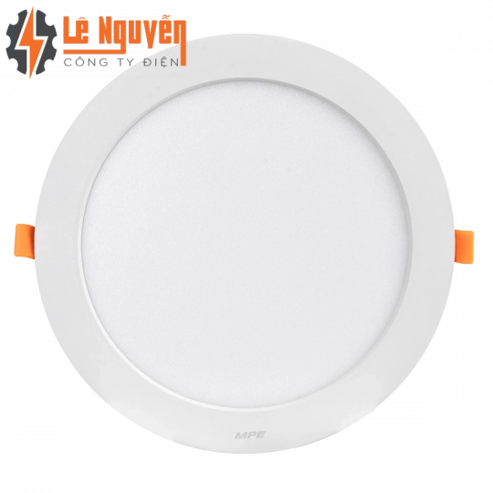 LED Panel âm trần nhựa mặt tròn 18W ánh sáng vàng RPE-18V