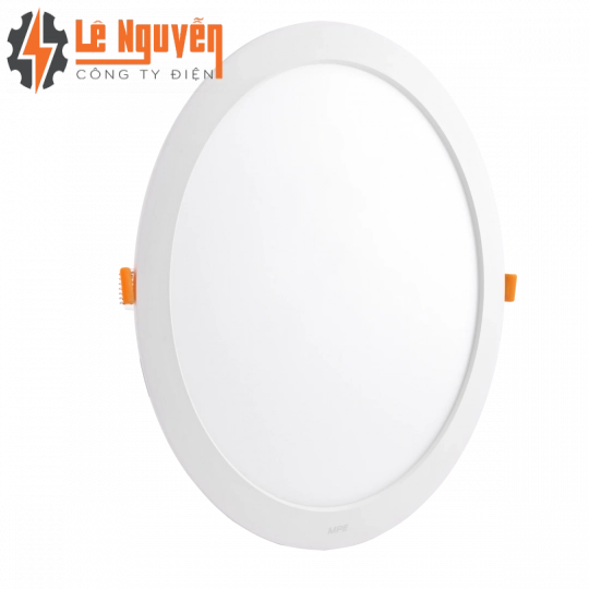 LED Panel âm trần nhựa mặt tròn 24W ánh sáng vàng RPE-24V