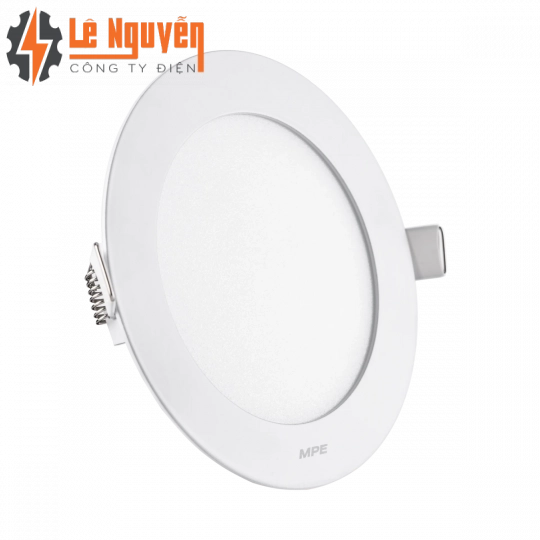 LED Panel âm trần nhôm mặt tròn 12W phi nhỏ ánh sáng trắng RPL-12ST